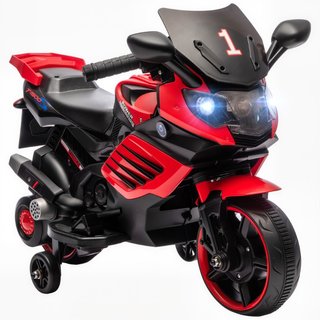 Moto Eléctrica para Niños de 18-36 Meses, 6V, con