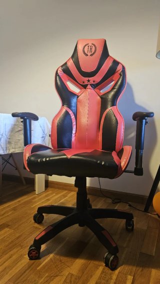 Silla Gamer/Escritorio Roja y Negra