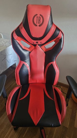 Silla Gamer/Escritorio Roja y Negra