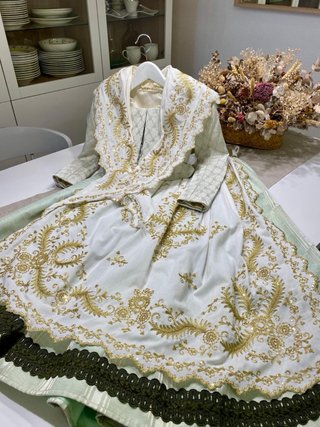 Traje regional fallera XVIII niña Talla 11/12