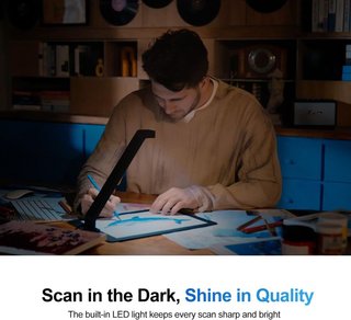 Scanner JOYUSING ScanPad100 13MP A4 OCR USB-C IA
