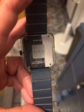 Reloj Tous Cuadrado Azul y Blanco