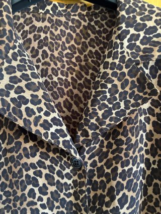 Camicia donna leopardata