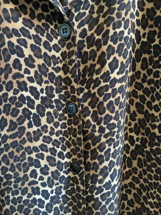 Camicia donna leopardata