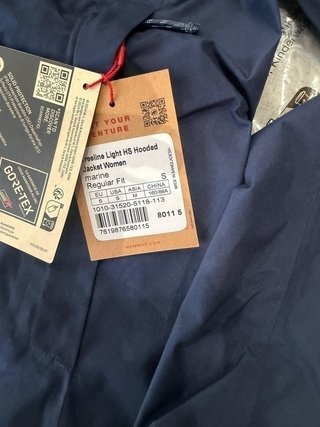 Giacca Mammut Treeline Light Gore-Tex Blu Taglia S