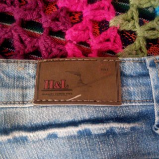 Pantalón vaquero bermuda larga mujer