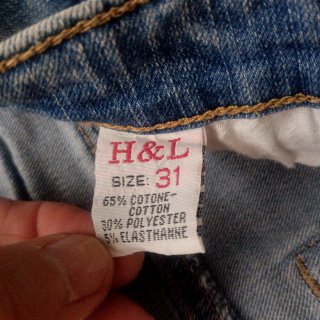 Pantalón vaquero bermuda larga mujer