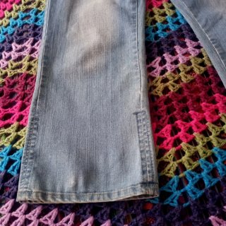 Pantalón vaquero bermuda larga mujer