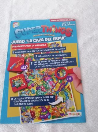 Juego Superthings La Caza del Espía