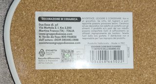 Due targhe artigianali in legno e ceramica MAMMA