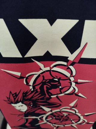 Camiseta negra Axel Kingdom Hearts.