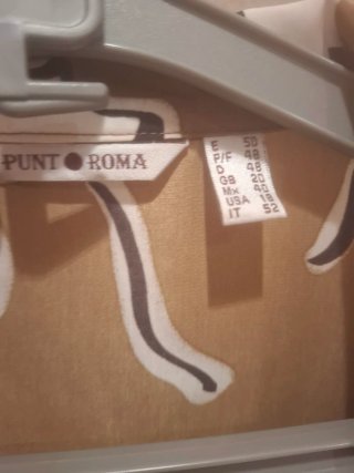 Blusa Punt Roma Talla 50 Estampada