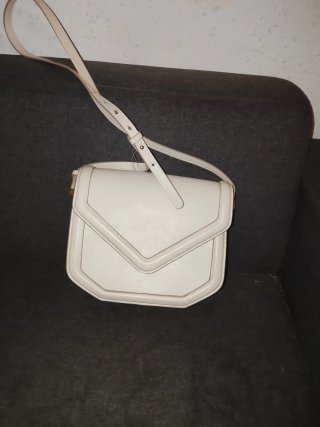 Bolso blanco mujer