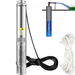 Bomba Sumergible de Pozo Profundo, 750W 230V/50Hz,