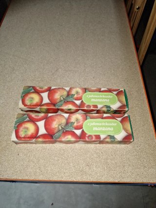 Lote 5 jabones Manzana