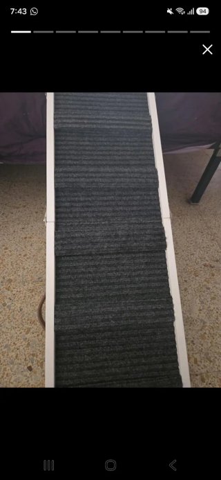 Rampa Plegable Perros Pawaboo Madera