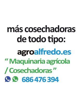 Cosechadora John Deere W650.