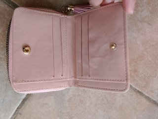 Portafoglio piccolo rosa
