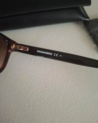 Occhiali da sole Dsquared2 uomo marroni