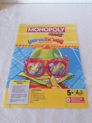 Monopoly Junior Super Things Secret Spies