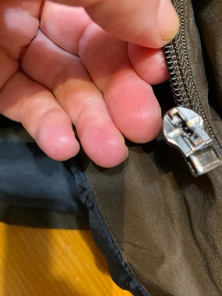 Parka caballero marrón
