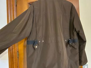 Parka caballero marrón