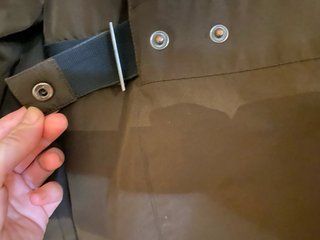 Parka caballero marrón