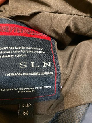Parka caballero marrón