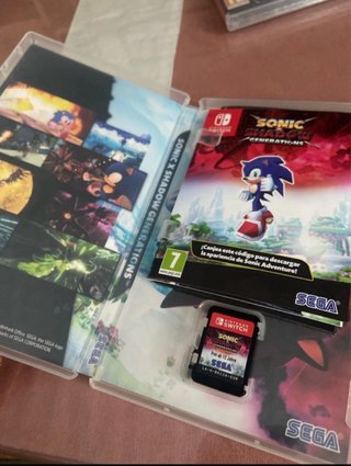 Sonic & Shadow Generations Nintendo Switch Day One