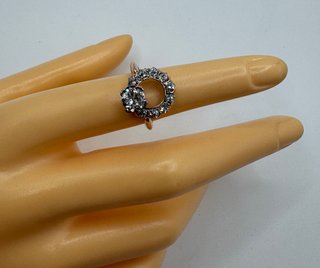 Anillo de oro 18 kt con diamantes