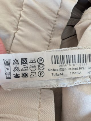 Pantalón Massimo Dutti Beige