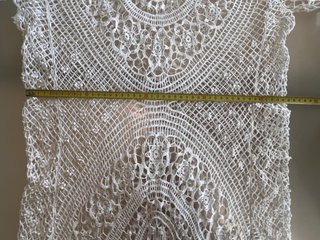 Copricostume in cotone– Bianco – Taglia S/M
