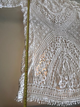 Copricostume in cotone– Bianco – Taglia S/M