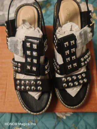Sandalias Just Me Plataforma Talla 40