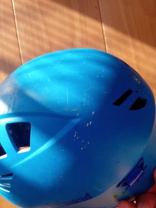 Casco escalada niño/a azul