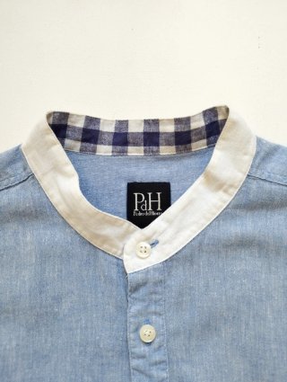 Camisa Pedro del Hierro Lino Azul