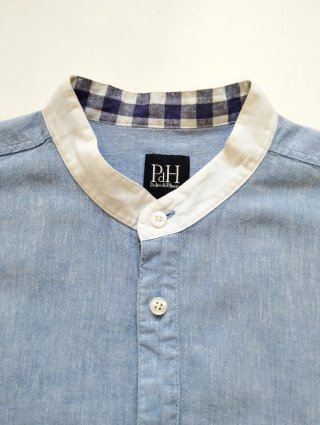 Camisa Pedro del Hierro Lino Azul