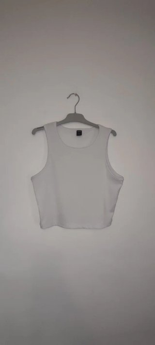 Top blanco talla M sin estrenar