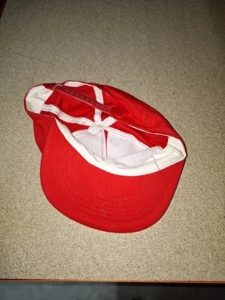 Gorra Continente Gold Años 80 Roja