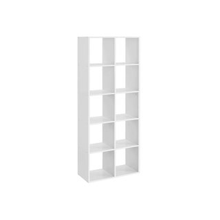 librería, estantería para 10 cubos, estantería par