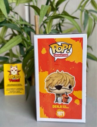 Funko Pop Chainsaw Man Denji con Pochita 1971