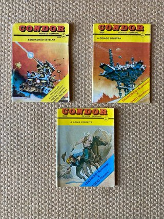 Várias revistas de banda desenhada Condor -Anos 70