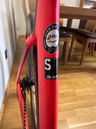 Bicicleta Carretera Giant Propel Advance Roja