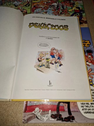 Lote 6 Cómics Mortadelo y Filemón Tapa Dura