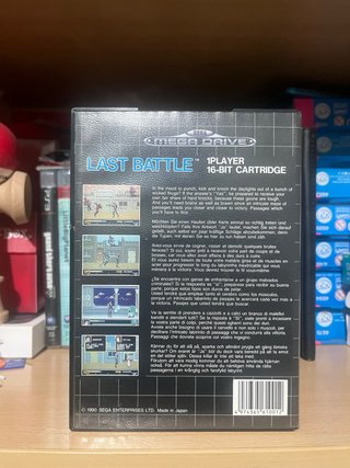 Last Battle Mega Drive Sega