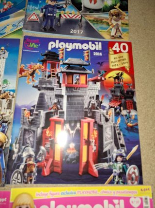 Lote 6 Catálogos Playmobil 2014