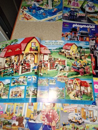 Lote 6 Catálogos Playmobil 2014