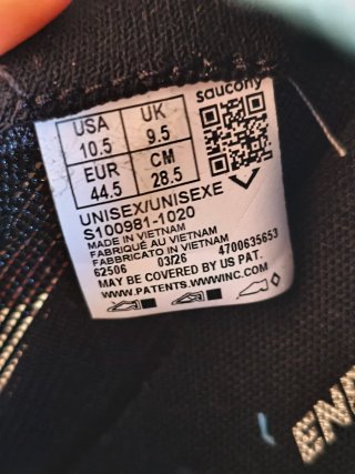 Saucony Endorphin Elite 3 Talla 44.5 Nuevas