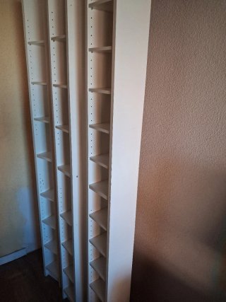 Estantería CD Billy Ikea Blanca