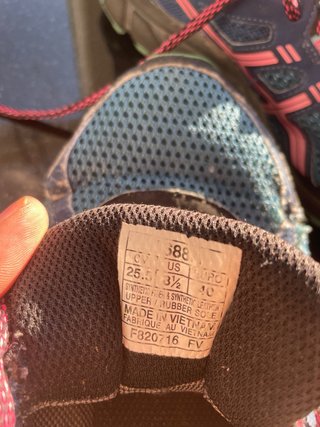 Zapatillas Asics Azul y Rosa